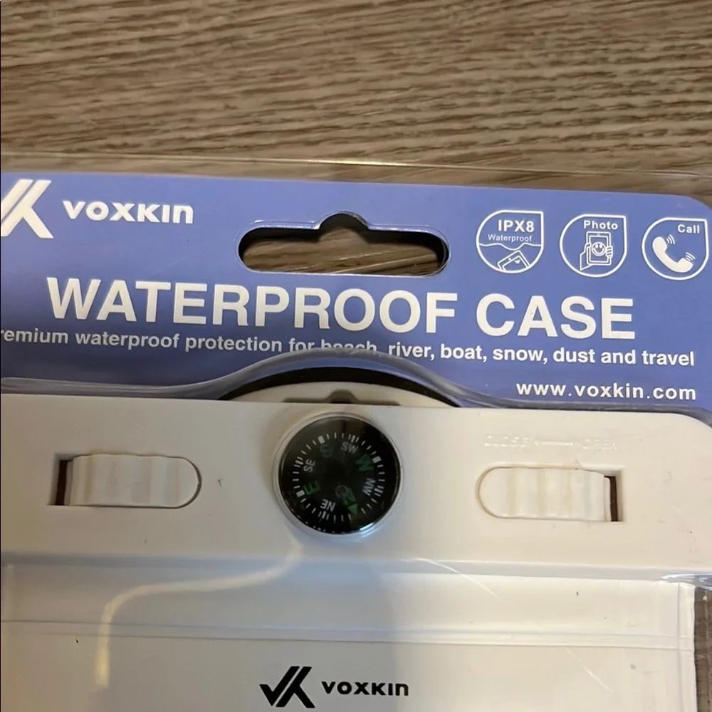 Waterproof Phone Case - White
